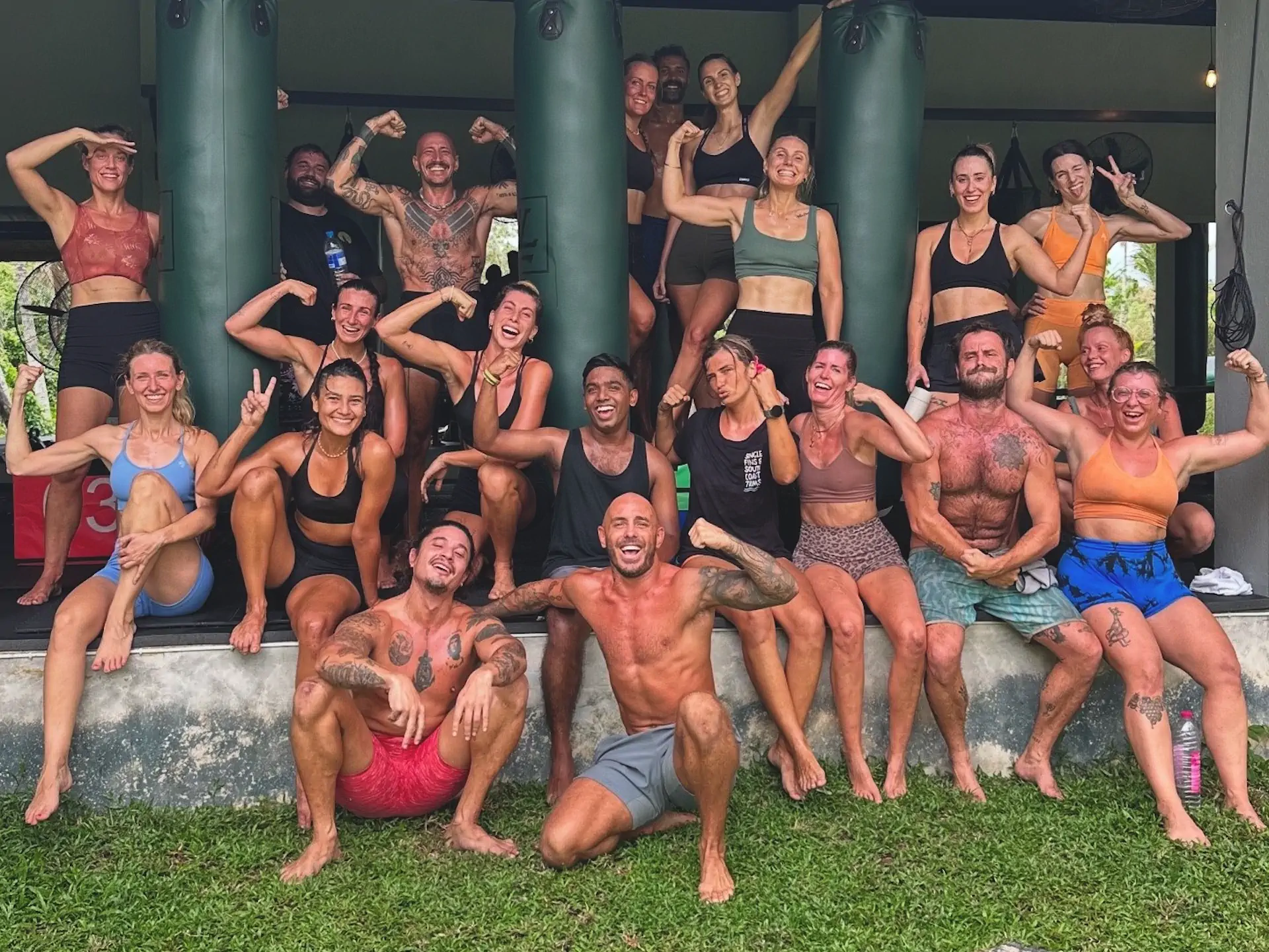 Training at Loka Lanka Fitness